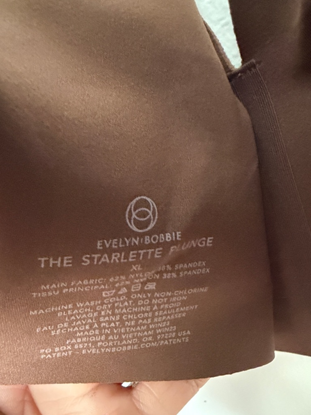 Everyday Wireless Comfort Bra - Chocolate Brown “NO INSERT PADS” - Picture 3 of 3